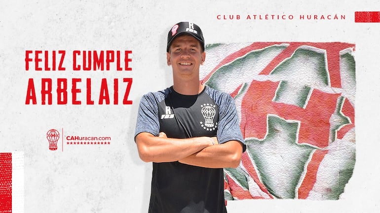 Ramiro Arbelaiz durante su estadía por Huracán de Parque Patricios.