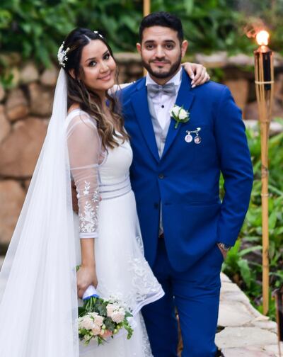 Cynthia Noemí Mendoza Chamorro y Cristián Ariel Ortigoza Gómez se casaron.