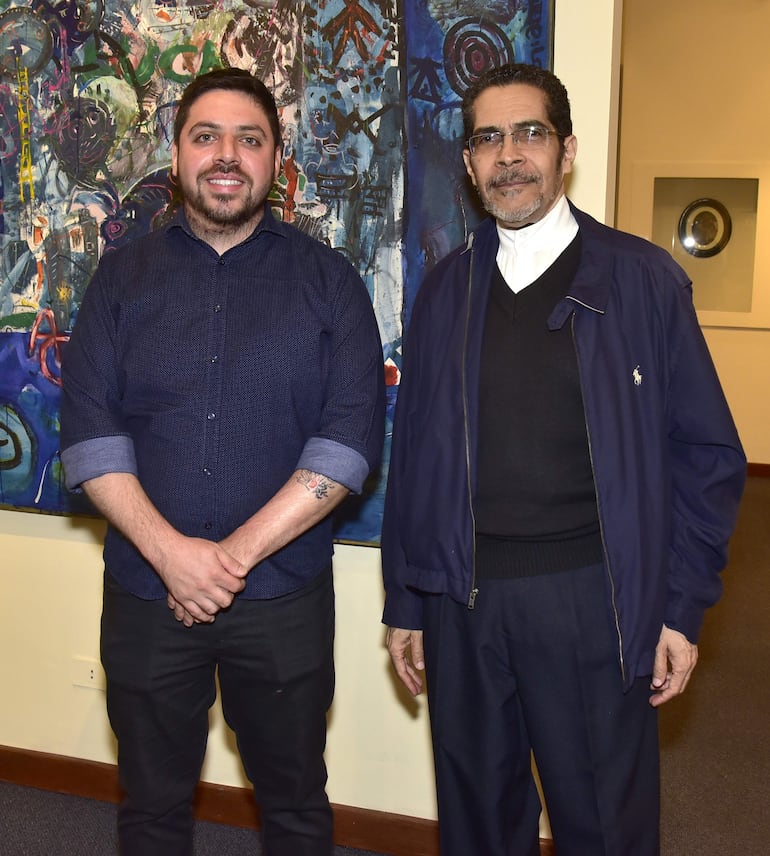 Diego Florentín y Gilberto Padrón.