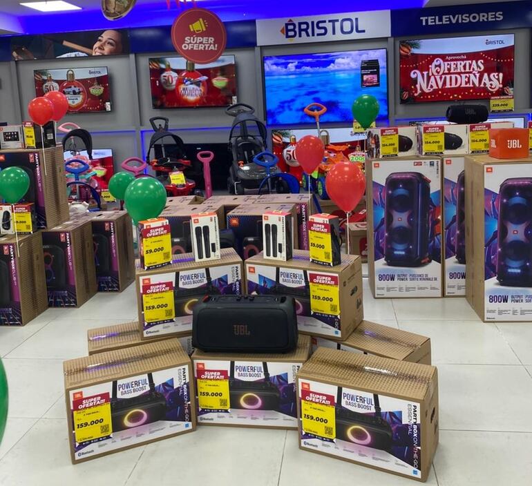 Bristol celebra la Navidad con hasta 50% de descuento en miles de productos y grandes premios para sus clientes.