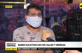 Bares solicitan uso de calles y veredas
