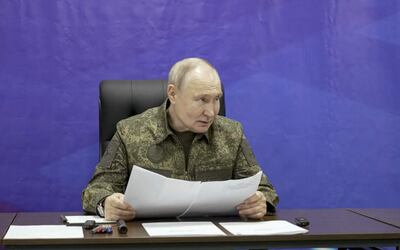 Vladimir Putin, presidente de Rusia.