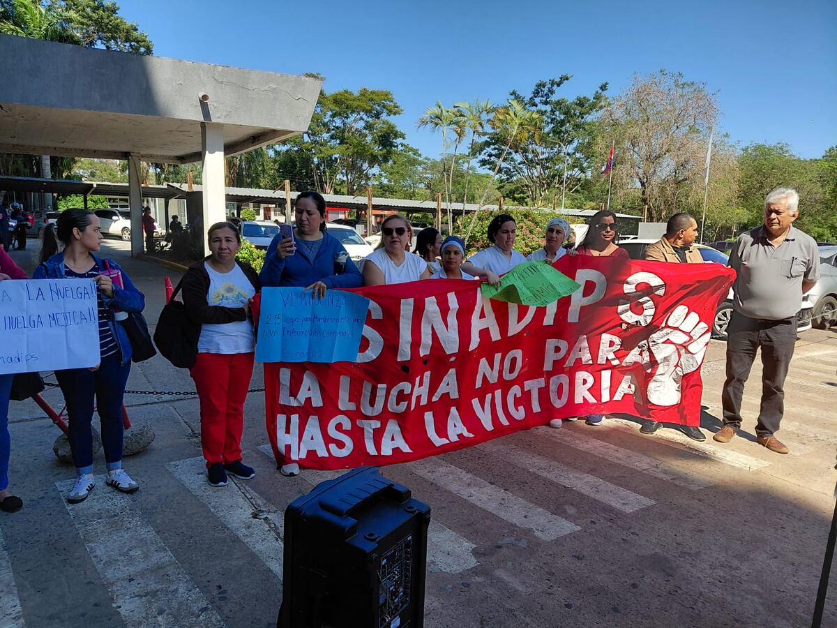 Enfermeros y trabajadores de la salud del IPS convocan a protesta este sábado