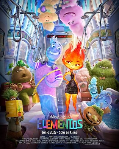 Elementos, la nueva película de Disney - Pixar.