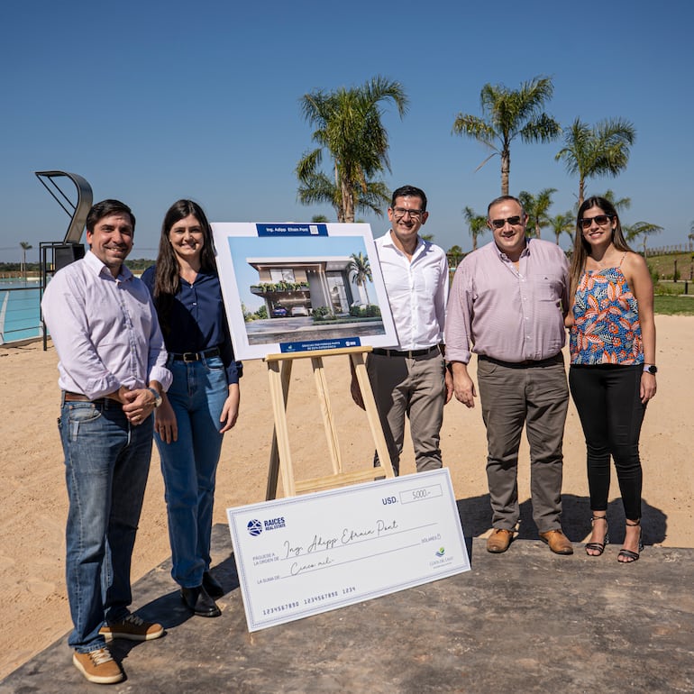 El ingeniero Adipp Efraín Pont Miltos, del estudio AM Ingeniería y Arquitectura, fue premiado con 5 mil dólares en el concurso de Raíces Real Estate.