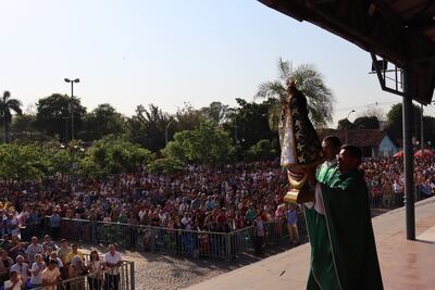 Resaltan en la Basílica de Caacupé que la Virgen es una poderosa intercesora ante su Hijo.