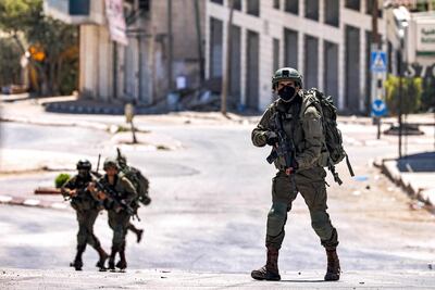 Soldados israelíes en Cisjordania. (Imagen de archivo)