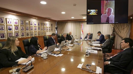 Ministros de la Corte Suprema de Justicia.