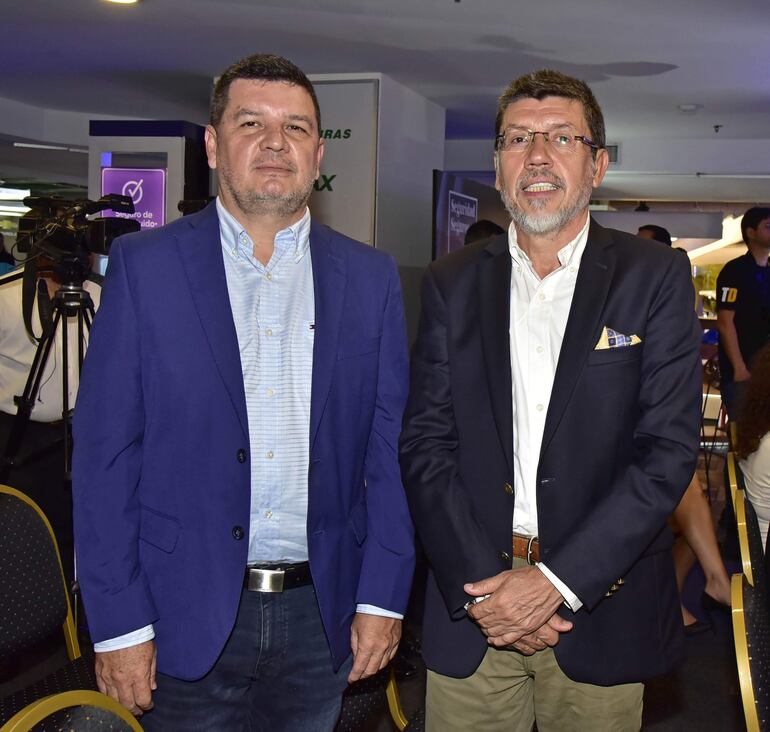 Gustavo Riveros y Ángel Aguilera.