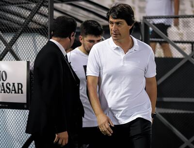 Daniel Garnero, entrenador de Libertad.