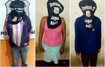Los tres acusados de abusar de 10 niñas en Caaguazú