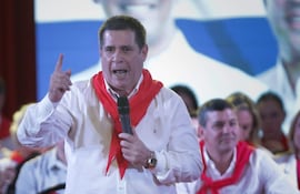 El expresidente Horacio Cartes.
