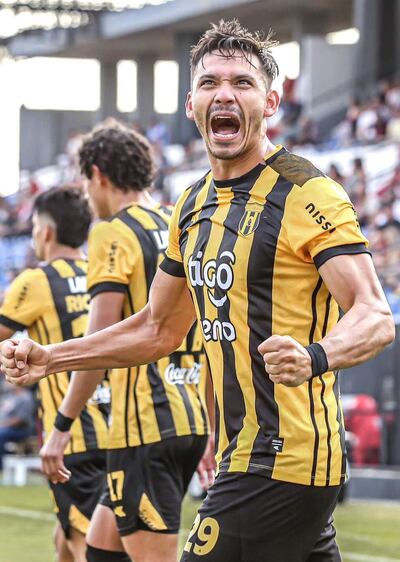 Walter Rodrigo González Sosa (28 años), esperanza de gol de Guaraní.