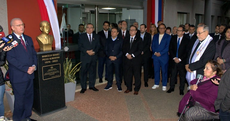 Fiscal general aprovecha el caso de Marcelo Pecci para defender su gestión