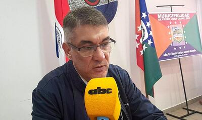 Ronald Acevedo (PLRA), Intendente de la ciudad de Pedro Juan Caballero.