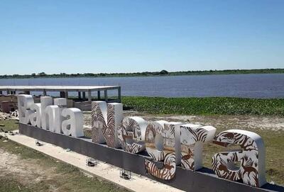 Comunidad de Bahia Negra en el Alto Paraguay, donde se produjo la colisiòn de motocicletas entre dos hermanos, con resultado faltal.