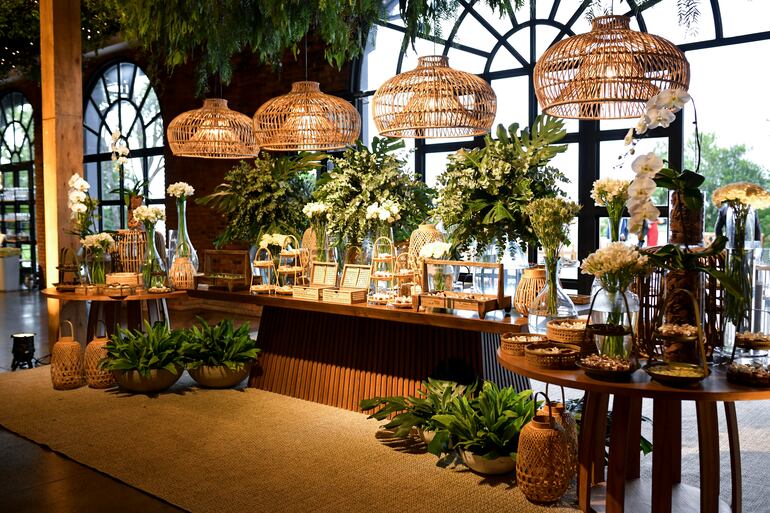 La fiesta de bodas fue en El Castillo Remanso.