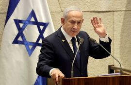Benjamin Netanyahu, primer ministro de Israel.