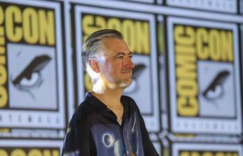 El actor y guionista estadounidense Sean Gunn, conocido por su papel Kraglin en el Universo de Marvel, asiste a la Comic-Con Guatemala 2025 este sábado, en Ciudad de Guatemala (Guatemala).