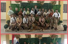 EP zumba Dance Festival 2023 con temática Safari. Gentileza.