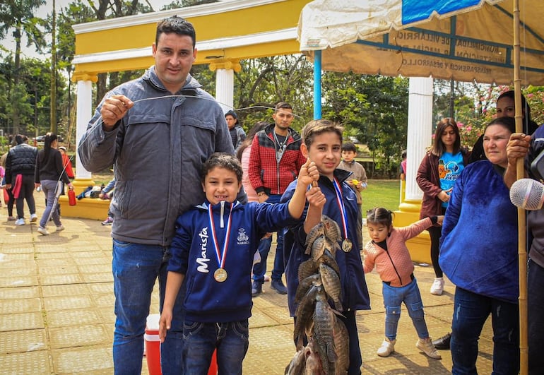 Concurso de pesca Villarrica