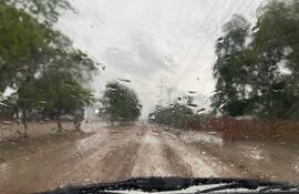 Imagen ilustrativa: lluvia en Boquerón, Chaco.