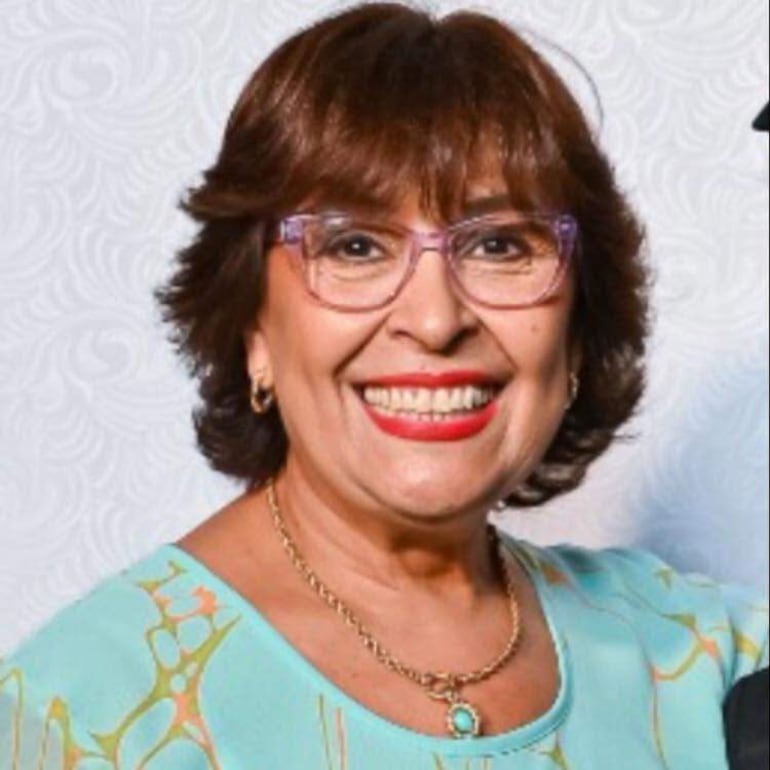 Ana María Sanabria Benítez sonriente.
