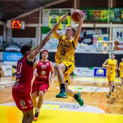 Tiago Tischler, joven figura Gold estará hoy contra San José.