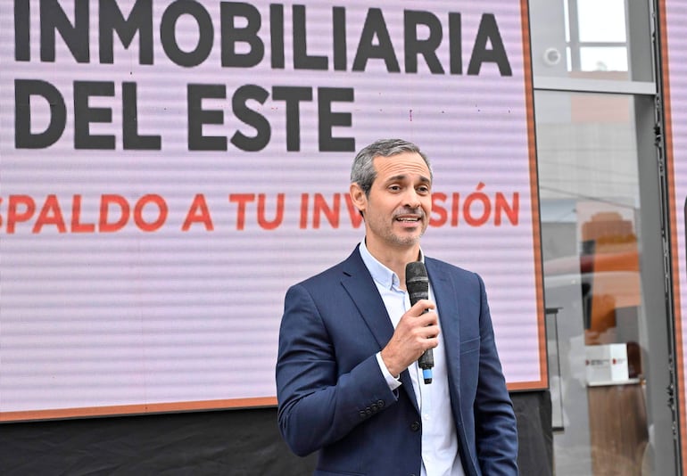 Eduardo Quiroga, gerente general de Inmobiliaria del Este, destacó este gran salto de la compañía.