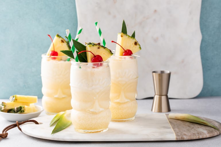 Piña colada, imagen ilustrativa.