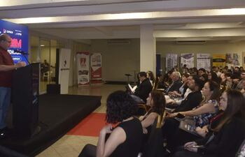 El presidente de la Capaco, José Luis Heisecke, en la apertura de la Semana Bim.