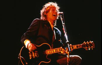 Keith Richards and The X-Pensive Winos en vivo en el Hollywood Palladium.