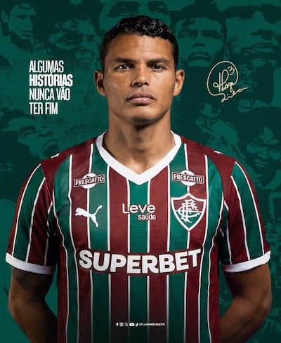 Thiago Silva, de retorno a Fluminense.