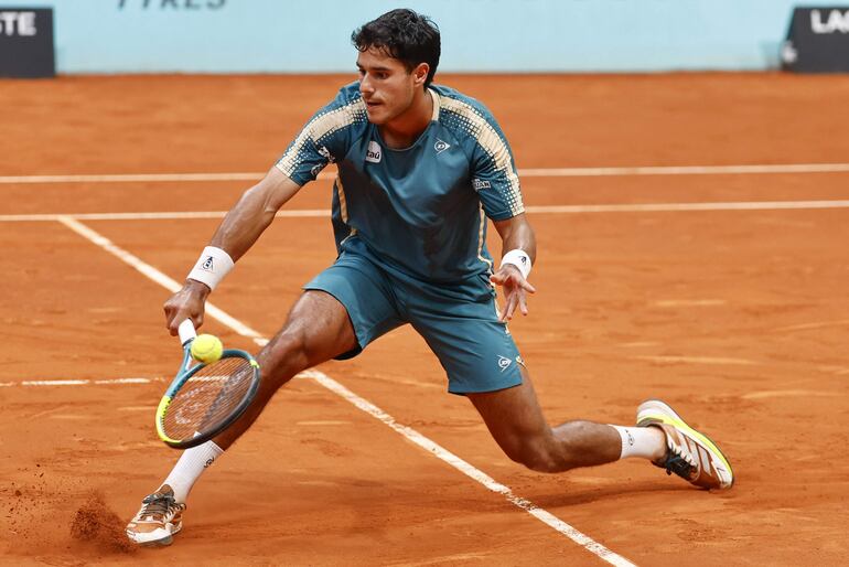 Daniel Vallejo perdió con Flavio Cobolli y quedó eliminado del Madrid Open