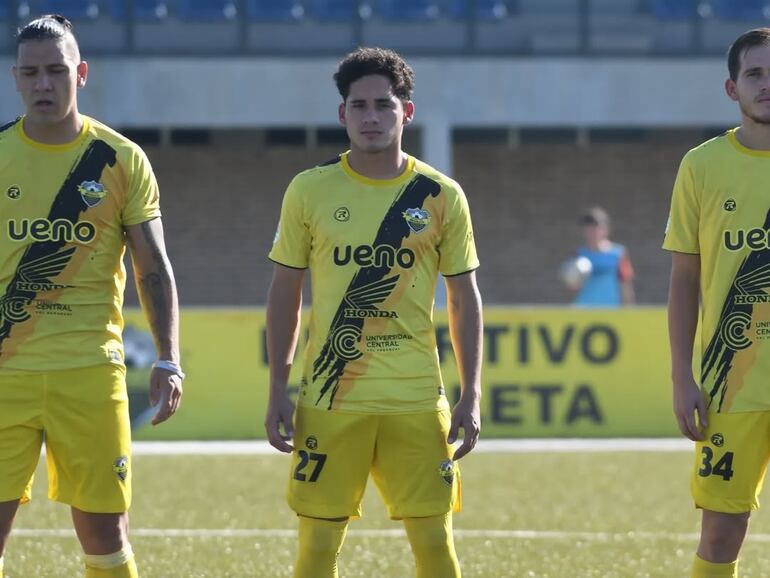 Tobías Gavilán, jugador de Deportivo Recoleta.