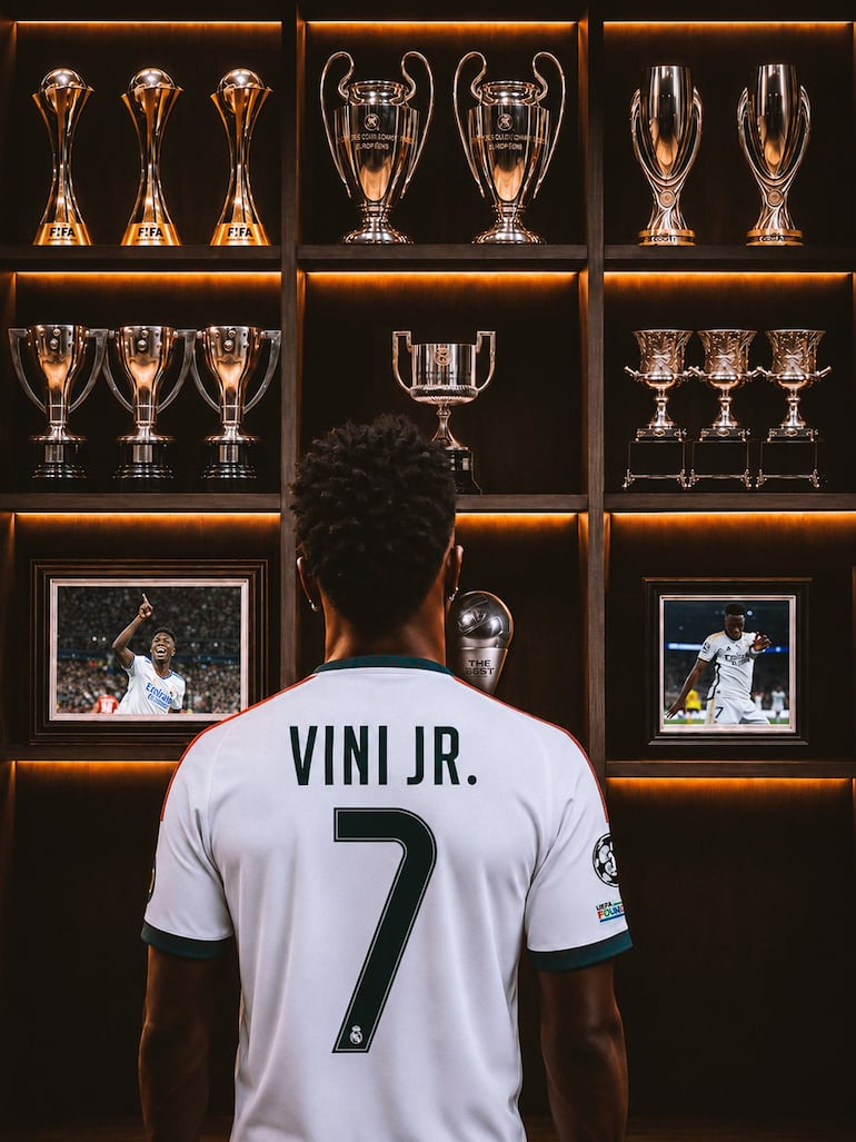 Real Madrid anunció la renovación de Vinicius Jr. hasta 2032.