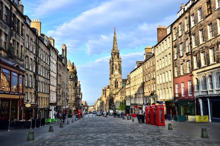 Edimburgo, Royal Mile, Escocia.