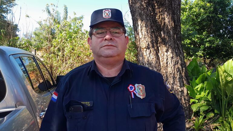 Comisario principal José Alonso, nombrado jefe de la flamante Comisaría 63 de San Antonio.