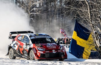 El piloto sueco Oliver Solberg lidera el rally de su país, luego de la primera especial cumplida este jueves en Umea, de 10,23 kilómetros. (Foto: ewrc-results.com/)