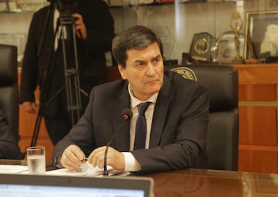 Gustavo Santander Dans, ministro de la Corte Suprema de Justicia.