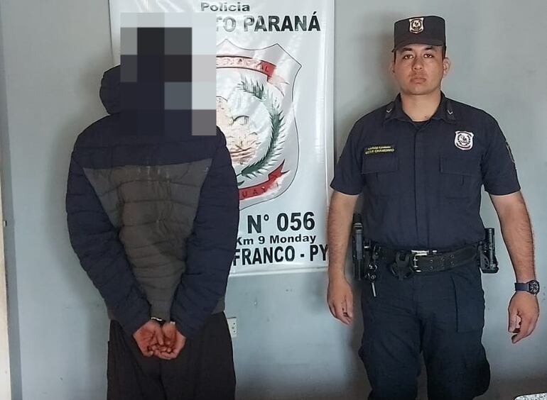 El supuesto agresor quedó detenido por orden fiscal.
