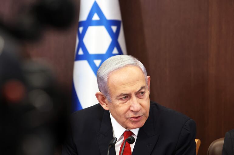Benjamin Netanyahu, primer ministro de Israel.