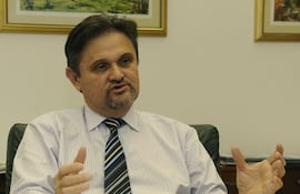 Carlos Heisele, ex presidente de la ANDE procesado por presunta corrupción.