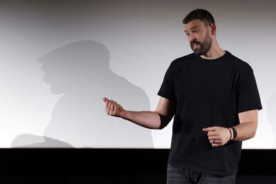 El baloncestista Marc Gasol durante la rueda de prensa que ofrece este miércoles en Barcelona en la que ha anunciado su retirada de las canchas.