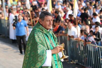 Caacupé: monseñor Valenzuela pidió una oración por los jóvenes desvinculados de Itaipú