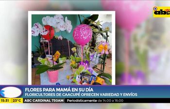 Flores para mamá en su día