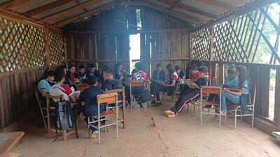 Sigue la protesta estudiantil por falta de aulas y denuncian desidia de las autoridades