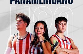 Brahian Fretes, Montserrath Gauto y Alexander Villalba, listos para el Panamericano.