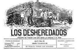 Cabecera de "Los Desheredados"