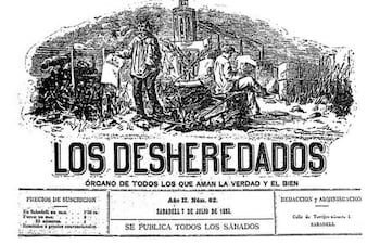 Cabecera de "Los Desheredados"